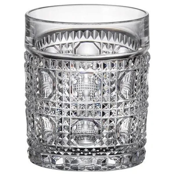 Фото - Набір склянок для віскі Bohemia Diamond Eyes 320 мл 6 шт. (024-456)